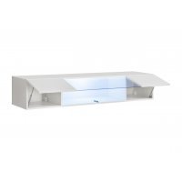 Vitrina suspendata FLY Genarom AM 23 ZW FY 52 Negru / Alb Lucios